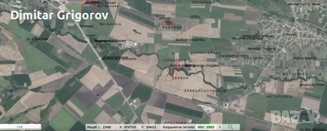 земеделска земя 5та категория до река, снимка 3 - Земеделска земя - 54378613