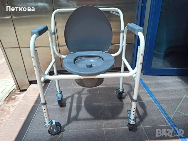 Стол за баня и тоалетна за хара с наднормено тегло до 180 кг.