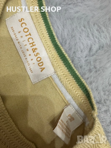 Мъжки пуловер SCOTCH & SODA. Размер L, снимка 5 - Пуловери - 54348296