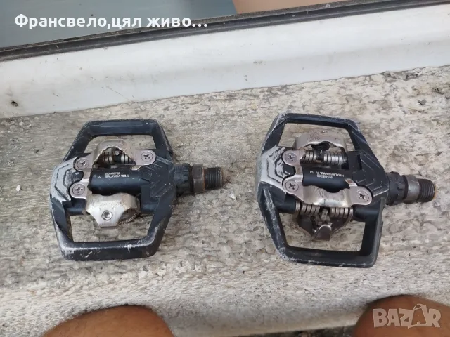 Педали за велосипед колело нямат луфт Shimano , снимка 2 - Части за велосипеди - 52210345