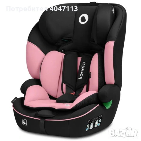 Стол за кола LEVI I-SIZE Pink Baby
