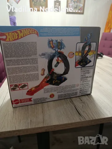 Детска писта Hot wheels 4+, снимка 2 - Коли, камиони, мотори, писти - 55553658
