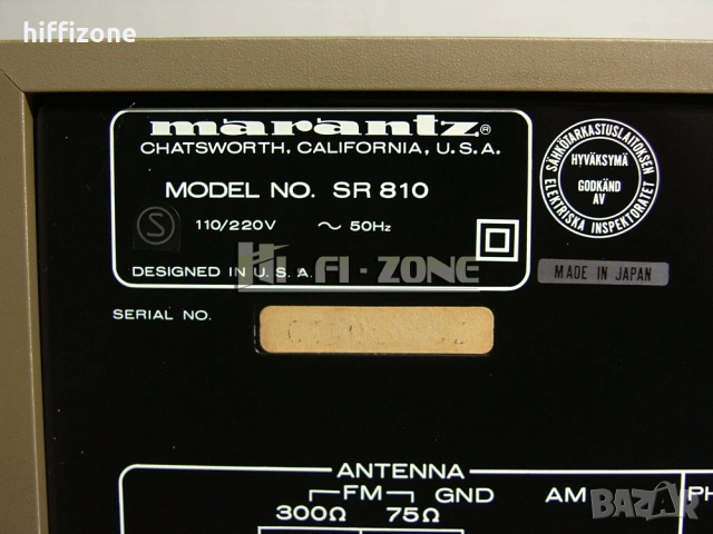 Ресивър  Marantz sr-810 /1, снимка 9 - Ресийвъри, усилватели, смесителни пултове - 54712027