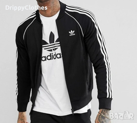 Оригинално мъжко горнище Adidas Originals, снимка 5 - Спортни дрехи, екипи - 54911691