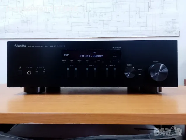 Продавам  стерео рисийвър YAMAHA-R-N303D, снимка 3 - Ресийвъри, усилватели, смесителни пултове - 55472012