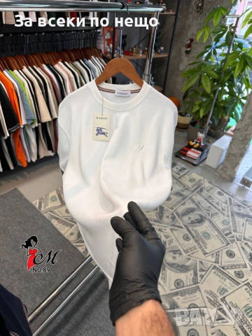 Burberry Мъжка Тениска👕Мъжка Блуза С Къс Ръкав Бърбъри - Различни Цветове Код SK1206, снимка 6 - Тениски - 54094859