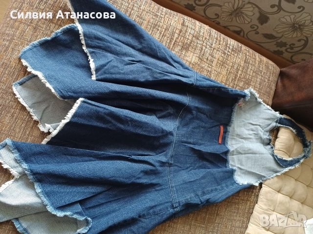 Рокля Pause Jean's L, снимка 6 - Рокли - 55211550