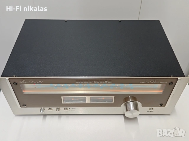 FM радио стерео ресийвър Hi-Fi ретро MARANTZ model 2020, снимка 4 - Ресийвъри, усилватели, смесителни пултове - 54650794