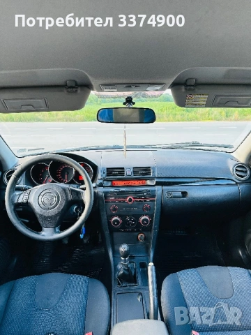 Mazda 3 1.6 Diesel 109к.с 2006г, снимка 9 - Автомобили и джипове - 54886938