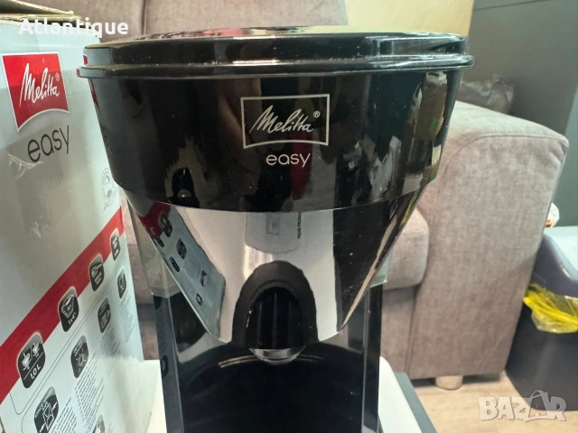 Шварц кафемашина Melitta Easy Therm - 1050Watt, черна, снимка 2 - Кафемашини - 55077241