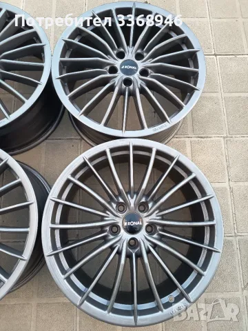 Джанти RONAL R68 19" 5x114,3 Ронал 5х114.3, снимка 5 - Гуми и джанти - 55452282