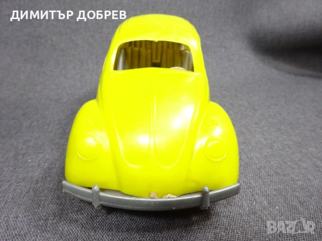 СТАРА РЕТРО ПЛАСТМАСОВА ИГРАЧКА КОЛИЧКА VOLKSWAGEN, снимка 8 - Колекции - 54105993