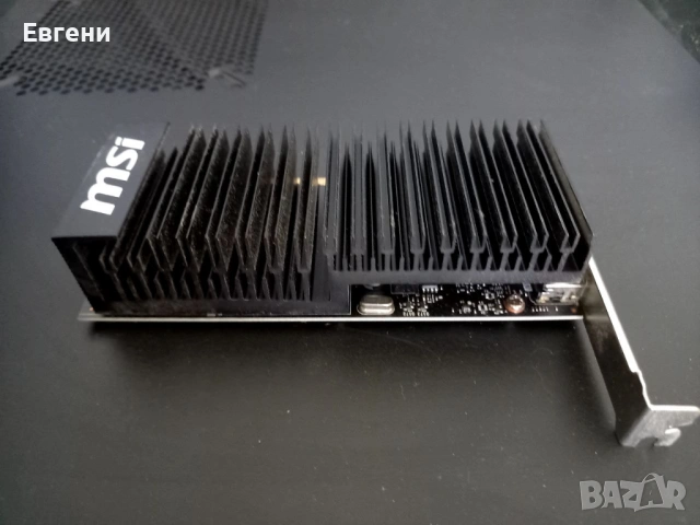 Видеокарта MSI GeForce GT 1030 2GHD4 LP OC / PCI-E / 2GB DDR4 / DP / HDMI, снимка 4 - Видеокарти - 54697944