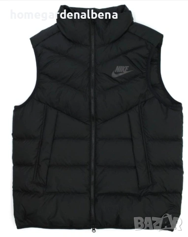 Мъжки пухен елек Nike – Голямо лого на гърба! 🖤❄️