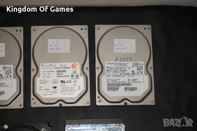 12 броя Тествани и Работещи Хард Дискове ATA 160GB/80GB/40GB/30GB, снимка 4 - Твърди дискове - 55087433