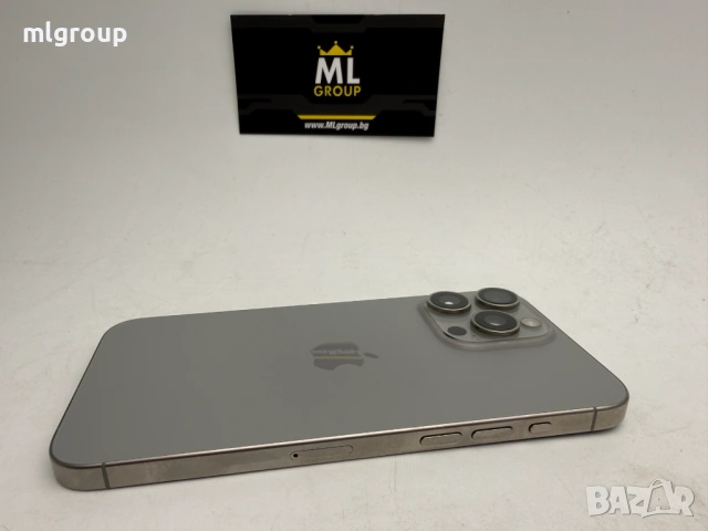 #MLgroup предлага:   #iPhone 15 Pro Max 256GB Natural, втора употреба, снимка 3 - Apple iPhone - 54390164