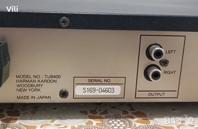 Harman Kardon TU9400, снимка 9 - Ресийвъри, усилватели, смесителни пултове - 54391314