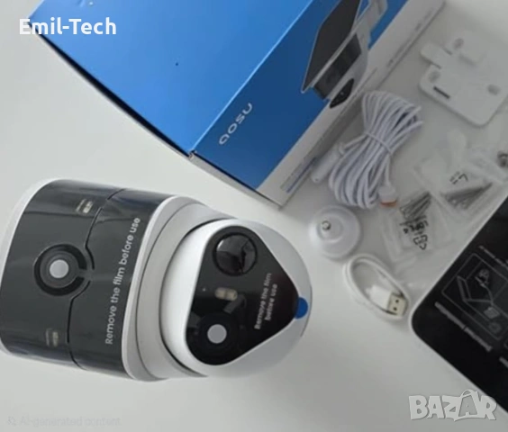 aosu T2 Pro 3K соларни охранителни камери – 2 бр. + база, снимка 8 - Комплекти за видеонаблюдение - 54946752