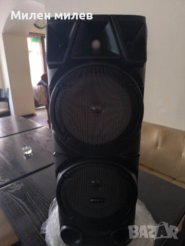продавам чисто нова караоке колона, снимка 2 - Bluetooth тонколони - 55211019