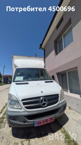Продавам товарен бус  Mercedes-Benz Sprinter