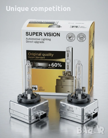 XENON крушки D1S 6000k 2бр