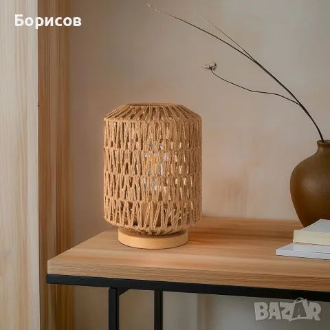 NUANYU декоративна настолна лампа, снимка 8 - Настолни лампи - 55610560