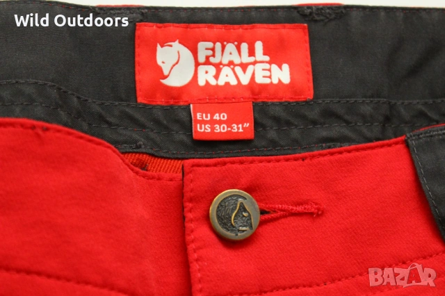 FJALLRAVEN Keb trousers - дамски туристически панталон, размер 40, снимка 4 - Спортни екипи - 54622270