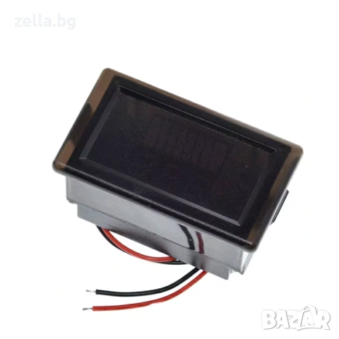 Индикатор за ниво на батерия 12V 24V 48V 60V 72V – LED волтметър с 8 сегмента за автомобил 10199, снимка 5 - Друга електроника - 54660766