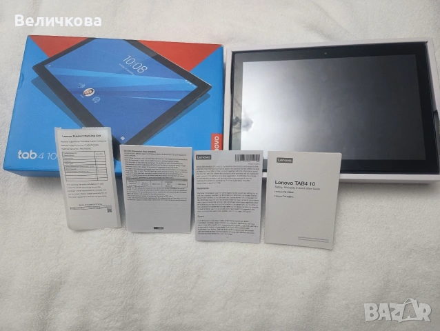 Таблет Lenovo Tab 4 10 16Gb/2Gb, снимка 5 - Таблети - 54093472