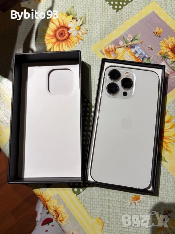 Apple Iphone 13 pro silver 256 GB, снимка 5 - Apple iPhone - 54458000