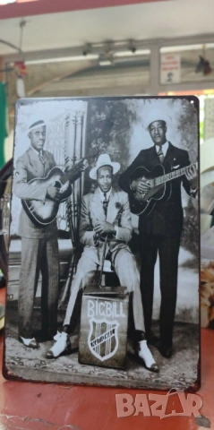 Big Bill National-метална табела (плакет), снимка 2 - Китари - 54486658