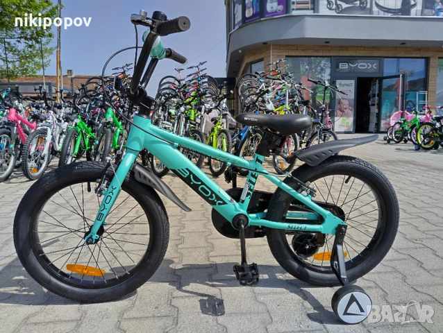 X Детски алуминиев велосипед 18" SELECT, снимка 5 - Велосипеди - 54395239