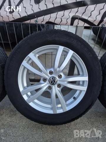 Джанти Dezent 17цола , 5х112 , 7j , et38 , 225/55/17 Vw Audi Skoda, снимка 4 - Гуми и джанти - 54576521