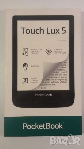 PocketBook Touch Lux 5 със счупен дисплей