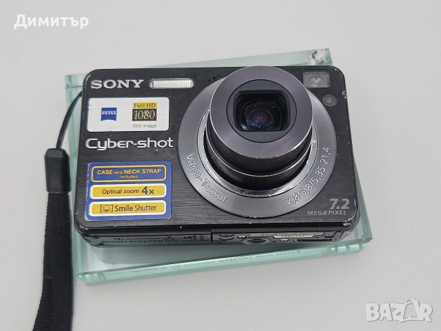 Sony cybershot dsc-w125 дигитален фотоапарат камера digital photo camera 7.2mp, снимка 5 - Фотоапарати - 54022929