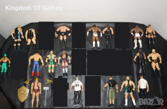 Кеч Фигури Batisa/Booker T/Triple H/Roman Reigns/Kane/Big Show/Tatanka/Sting/Kalisto/Ryback/Shane , снимка 12 - Колекции - 54311278