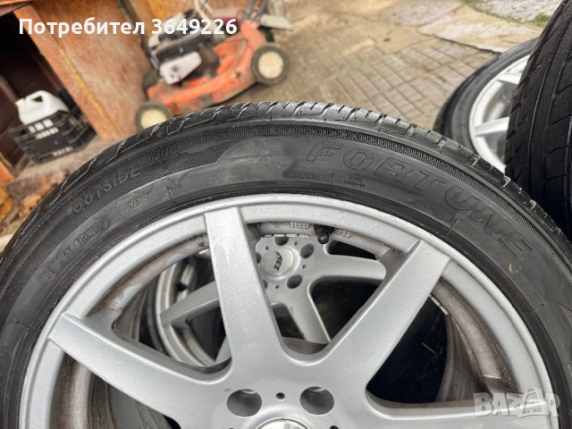Джанти AEZ 17 5x112, снимка 5 - Гуми и джанти - 54539316
