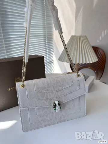 Bvlgari Serpenti Forever – 20 см (White), снимка 2 - Чанти - 55417363