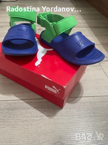 Сандалки Puma за момче, снимка 2 - Детски сандали и чехли - 55013675