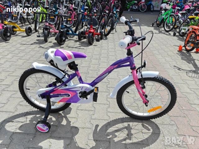 PA Детски велосипед 18" ALICE лилав, снимка 2 - Велосипеди - 54276751