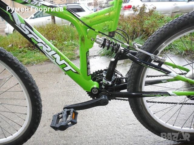 Употребяван велосипед Sprint Paralax, 24″, 18 скорости, амортисьорна рамка, снимка 8 - Велосипеди - 54047395