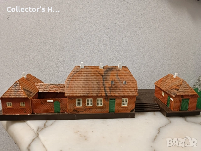 Heljan Train Diorama диорама за влакче от Дания гара с тунел, снимка 5 - Влакчета, самолети, хеликоптери - 54487204