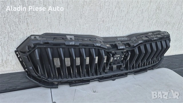 Решетка за предна броня Skoda Scala година 2020 2021 2022 2023 код 657853653B , снимка 2 - Аксесоари и консумативи - 54686524