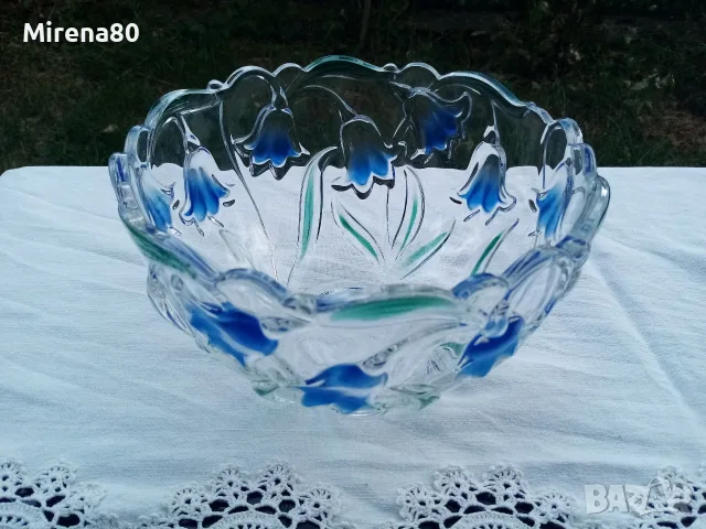 * Walther Glass * - кристална фруктиера