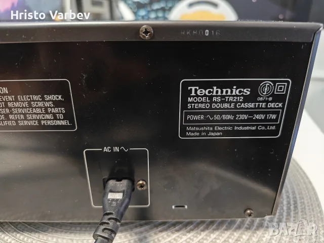 Technics RS-TR 212, снимка 9 - Декове - 55512523