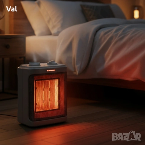 Отоплителна печка с вентилатор PTC Voltz, 1500W , снимка 2 - Отоплителни печки - 55005134