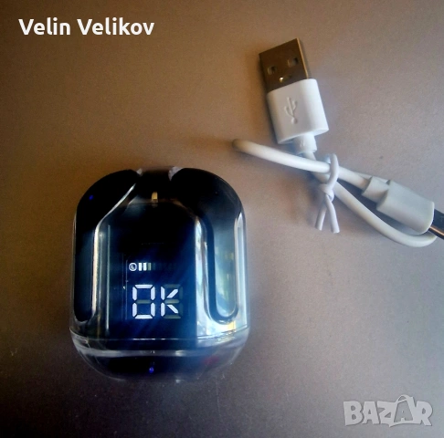 Безжични TWS слушалки тип „тапи“ с висока прецизност handsfree., снимка 2 - Безжични слушалки - 55087376
