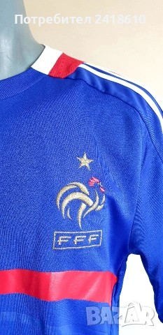 Adidas France Clima Cool Mens Size M ОРИГИНАЛ! Мъжка Тениска!, снимка 2 - Тениски - 54294185
