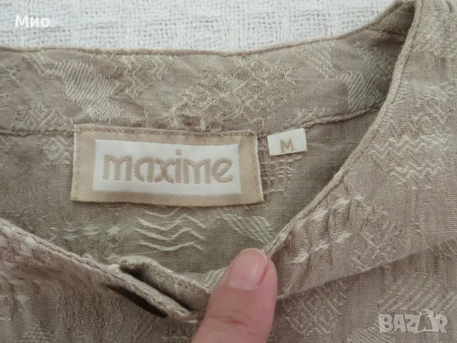 Maxime, памучно яке-риза, М, снимка 4 - Якета - 55545771