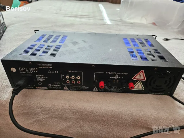 Продавам  SPL усилвател 1000W с USB, SD и усъвършенствани EQ контроли, снимка 3 - Ресийвъри, усилватели, смесителни пултове - 55680635